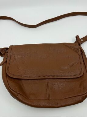 Handcrafted Deerfield Leathers Brown Crossbody – Genuine Full-Grain Leather